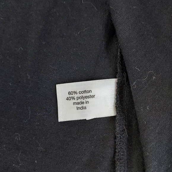 Lane Bryant Polka Dot Scoop Neck 3/4 Sleeve Relaxed fit Curved Size 14/16 Top - Picture 5 of 10